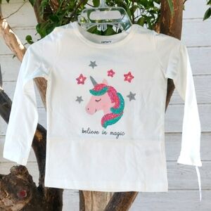 Carter's size 3T color white and pink